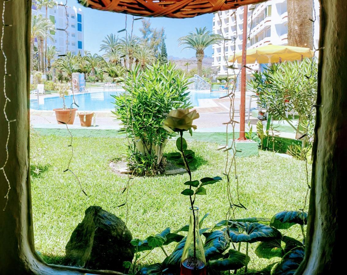 Playa Del Ingles -2 Balcons- Agaete Park Apartment San Bartolome Bagian luar foto