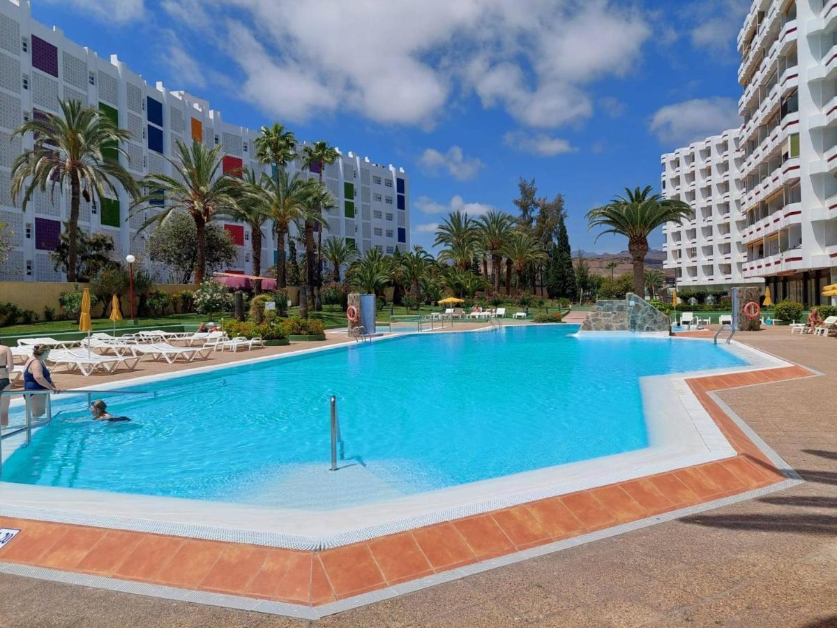 Playa Del Ingles -2 Balcons- Agaete Park Apartment San Bartolome Bagian luar foto