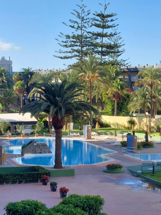 Playa Del Ingles -2 Balcons- Agaete Park Apartment San Bartolome Bagian luar foto