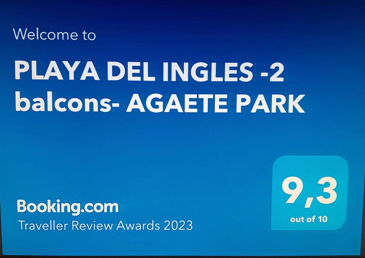 Playa Del Ingles -2 Balcons- Agaete Park Apartment San Bartolome Bagian luar foto